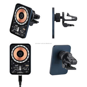 ออกแบบใหม่ 15W CLEAR ไร้สายชาร์จในรถยนต์โทรศัพท์มือถือชาร์จผู้ถือรถสําหรับ <span class=keywords><strong>iPhone</strong></span> 15 <span class=keywords><strong>PRO</strong></span> <span class=keywords><strong>MAX</strong></span>/ 14/<span class=keywords><strong>13</strong></span> Series - Product Image 3