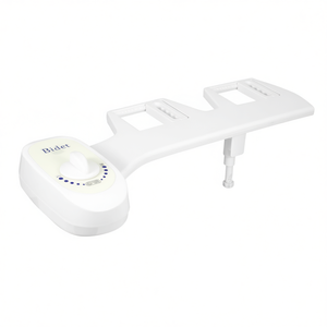 Accesorio de bidé para inodoro, presión de agua ajustable, montaje en pared, diseño minimalista de plástico - Product Image 1