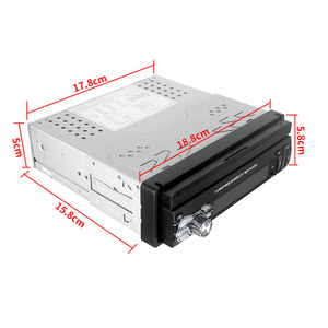 Reproductor MP3/MP5/MP4 para Auto con Pantalla Retráctil de 7 Pulgadas 1DIN, Control Remoto, Integrado, para Tablero, USB/Wi-Fi/<span class=keywords><strong>WAV</strong></span> - Product Image 6