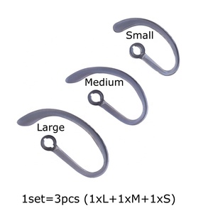 Ganchos para Orejas Originales Eargels para Auriculares Plantronics Poly <span class=keywords><strong>Savi</strong></span> CS540 CS545 W440 W740 W745 WH500 8240 8245, Almohadillas de Gel para Auriculares - Product Image 3