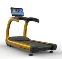 Equipo Deportivo de Uso Comercial, Caminadora Eléctrica para Correr, Pantalla Táctil LCD de 21.5 Pulgadas, Máquina de Caminar