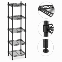 Organisateur de vêtements portable pliable en plastique PP REGILLER pour salle de bain/lessive, gain de place