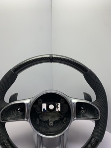 Volant en carbone forgé adaptable pour Mercedes AMG W205 W213 W222 W221 W204 C200 E300 GLE – Amélioration du volant - Product Image 2