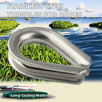 Edelstahl 304/316 Kabels eil beschläge Fingerhüte Rigging Hardware Draht mit Karton verpackung