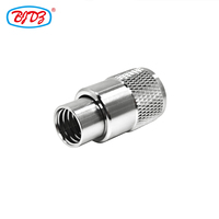 Conector de Soldadura Macho UHF PL259 de Fábrica para Cables RG8, RG213, RG214, LMR400, H1000, WL400, Conectores Coaxiales RF en Stock