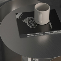 KINNO Ensemble Table Basse Convertible et Meuble de Rangement Compact pour Chambre à Coucher, Design Moderne Européen, Acier Intégré, Éclairage de Luxe Artistique