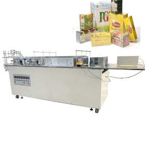 Bán tự động Giấy bóng kính Máy Bao bì hộp nhỏ máy đóng gói cho thực phẩm mỹ phẩm Nước hoa Trà Hộp overwrapping máy - Product Image 1