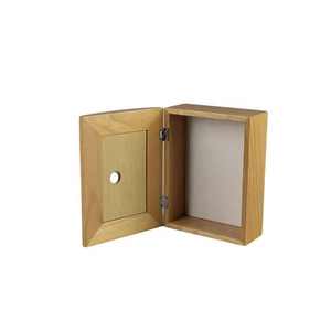 Wholesale Handmade Creative Solid Wood Photo <b>Shadow</b> <b>Box</b> Customized Photo Stand Maple Wood Craft Picture Frame for Home Decor - Product Image 4