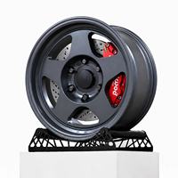Ruedas de Aleación de Aluminio 6061-T6 para Automóviles de Pasajeros, Rueda de Coche Forjada de una Pieza, 16 17 18 Pulgadas -5mm 0mm 15mm ET 5x120 6x115 6x139.7 PCD