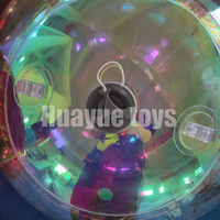 HUAYUE Attrayant Fashional Coloré Miroir Ballon Décoration Gonflable Suspendu Grandes Boules