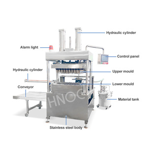 Máquina para hacer <span class=keywords><strong>conos</strong></span> de pizza en espiral pequeña HNOC, gran oferta, máquina laminadora de <span class=keywords><strong>conos</strong></span> de helado crujiente - Product Image 3