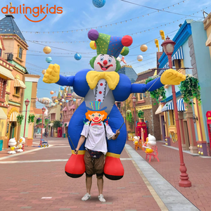 Disfraz Inflable de Payaso Colorido para Desfiles y Actuaciones Callejeras - Product Image 3