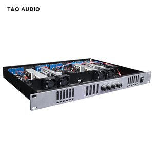 Amplificador Digital Profesional Clase <span class=keywords><strong>D</strong></span> de 4 Canales 4*350W Sistema de Sonido de Alta Potencia con Impedancia de 8 ohmios y Carcasa de Metal - Product Image 5