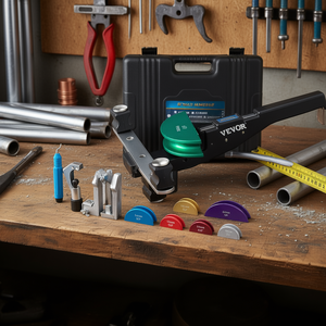 Cintreuse de tubes Vevor 1/4-7/8 pouces, outil de cintrage de tubes en cuivre à 90 degrés avec matrices pour tubes de 6-22 mm - Product Image 2