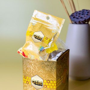 Caja de juguetes sexuales ecológica de papel kraft al mejor precio 2026 para Royal Bear Gummy VIP Pussycat <span class=keywords><strong>Jaguar</strong></span> Honey Pack, embalaje al por mayor OEM - Product Image 1