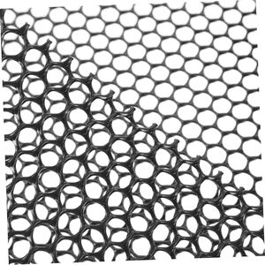 Grillage en plastique pour poulets 15,7 po x 10 pi, clôture en treillis métallique plastique, filet <span class=keywords><strong>de</strong></span> <span class=keywords><strong>jardin</strong></span>, barrière <span class=keywords><strong>de</strong></span> clôture pour volailles et chiens - Product Image 2
