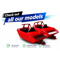 Küçük Elektrikli Jet Bot Elektrikli Mini Tekne Yetişkinler İçin Motorlu Mini Tek Kişilik Elektrikli Jet Bot