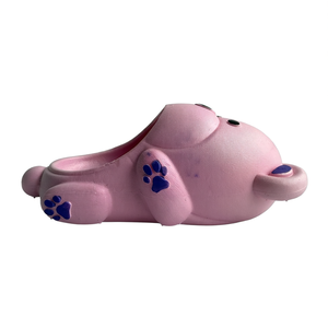 Pantofole Rosa con Stampa Animalier da Donna, Taglie 18-29, Fodera in Peluche Imbottita, Per Tutte le Stagioni, Tomaia in PVC, Intersuola in EVA - Product Image 1