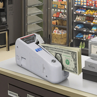 Compteur de billets portable LD-30-SA avec détection UV MG, affichage LED, machine de comptage de devises pour caisse de magasin, banque, bureau