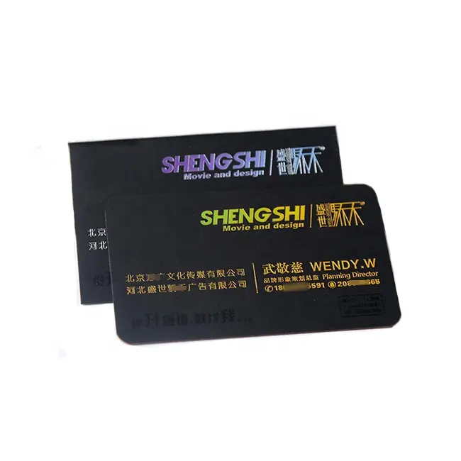 Dongguan winnus, логотип на заказ, печать серебряной фольги, Золотая визитная карточка, голографическая визитная карточка