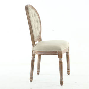 Bajo Precio muebles para el hogar Chaise Louis Xvi relajarse de cuero moderno Silla de comedor - Product Image 4