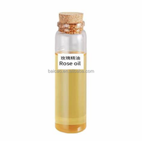 Baicao Huile essentielle biologique de pétales de rose pure Ingrédients éclaircissants de marque privée à l'exportation mondiale