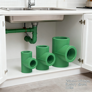 Codo de 90 Grados REHOME PN20 bar PPR, Material de Plomería para Tubos de Agua Caliente, Conector en T, Accesorios para Tuberías PPR de 25 mm - Product Image 3