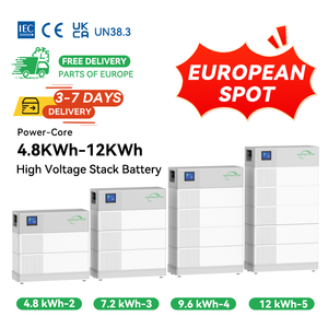 Pin lưu trữ năng lượng mặt trời có thể xếp chồng điện áp cao 2025 5kwh 10kwh 20kwh Pin LiFePO4 lai hệ thống năng lượng mặt trời NGOÀI LƯỚI - Product Image 3