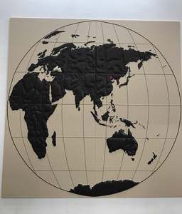 لوحة حائط ثلاثية الأبعاد مخصصة من المصنع لغرفة المعيشة ، مواد غرفة النوم ، نحت ثلاثي الأبعاد ، صناعة يدوية مطرزة للفندق الخارجي - Product Image 2