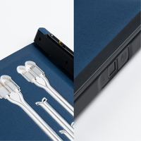 CARDSILK Carnet Power Bank Personnalisé avec Logo A5, Chargement Intelligent par Empreinte Digitale, Cadeaux d'Affaires 2025 avec Chargement Sans Fil, Câble USB et Cadeau