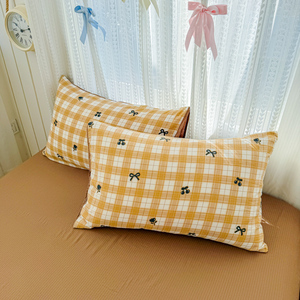 Parure <span class=keywords><strong>de</strong></span> lit en gaze florale cerise fraîche - Nouvelle <span class=keywords><strong>housse</strong></span> <span class=keywords><strong>de</strong></span> <span class=keywords><strong>couette</strong></span> jacquard 2026, ultra-douce et respirante, 4 pièces pour un sommeil douillet toute saison - Product Image 3