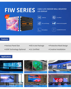 Canbest Fiw P2.5 3840X2400mm 12.59フィートx7.87フィート 新約聖書浸信会教会用LEDビデオウォールディスプレイスクリーン（アメリカ製） - Product Image 6