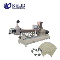 Machine d'extrusion de litière pour chats à base d'amidon de millet, ligne de production de litière pour chats à base d'amidon de maïs et de fibres de pois