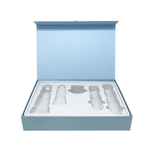 กล่องกระดาษบรรจุภัณฑ์ครีมกันแดดพร้อมวัสดุรีไซเคิลกล่องของขวัญใส่เซรั่มดูแลผิวดีไซน์หรูหราโลโก้ออกแบบได้ตามต้องการ - Product Image 1