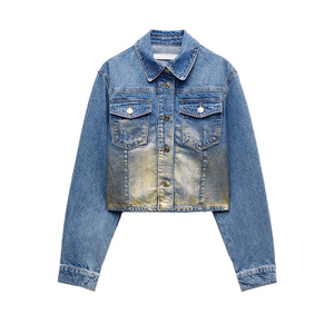 Gonne Midi rivestite in stile Vintage personalizzate giacche in Denim Set gonne da <span class=keywords><strong>donna</strong></span> giacche da <span class=keywords><strong>donna</strong></span> - Product Image 5