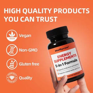 ODM OEM Cápsulas de soporte de energía personalizadas para mujeres y hombres Suplementos de energía <span class=keywords><strong>natural</strong></span> Apoya la resistencia y la resistencia - Product Image 5