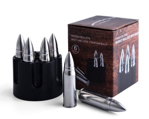besoins du client logo Gravé Whisky Pierres de Glace de <span class=keywords><strong>Vin</strong></span> En Forme de Balle En Acier Inoxydable Refroidissement Glaçons - Product Image 4
