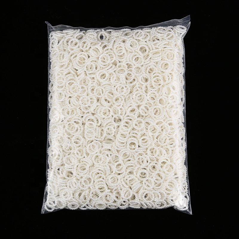 DIY Craft Necklaces Bracelets Earrings Rings Choker Jewelry Making 8mm 12mm 14mm White Bead Pearls Beads Loose Spacer Beads