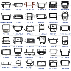 Todos los modelos para <span class=keywords><strong>SUZUKI</strong></span>: Marco de 9/10 pulgadas para reproductor de DVD de coche, marco de estéreo de coche 2 Din, marco para Android Auto, marco de audio para coche, marco de radio para coche - Product Image 2