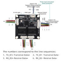 YINUO-LINK-S10402_L Modul Switch Jaringan Mini Kapasitas 1G Harga Pabrik Terlaris untuk Aplikasi Kamera/Drones/Robot