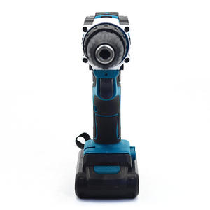 Taladro Eléctrico Azul de 21V con 50Nm de Torque, Portabrocas sin Llave, a Batería, para Perforar Madera, Metal y Concreto, Herramienta de Bricolaje - Product Image 2