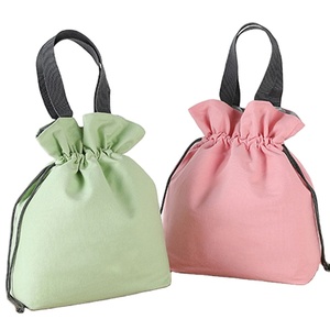 Wholesale High-Quality Eco-Friendly Reusable <b>Canvas</b> Cotton <b>Drawstring</b> Tote <b>Bags</b> Custom Logo Printed Shopping & Promotional <b>Bags</b> - Product Image 1