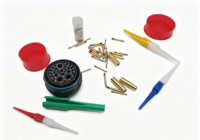 Connecteur circulaire droit en alliage d'aluminium D38999/26WJ20SN avec 14 contacts et 3 conducteurs pour applications électroniques