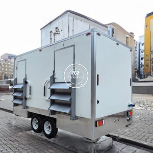 ร้านค้าเคลื่อนที่แบบใหม่ แนะนำร้านกาแฟเคลื่อนที่ บาร์เคลื่อนที่ ขนาด 10 ฟุต 20 ฟุต ร้านอาหารคอนเทนเนอร์เคลื่อนที่ - Product Image 4