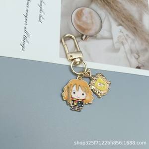 <span class=keywords><strong>Porte</strong></span>-clés personnalisés en gros, ornements de dessin animé, <span class=keywords><strong>porte</strong></span>-clés <span class=keywords><strong>Harry</strong></span> <span class=keywords><strong>Potter</strong></span> magique, <span class=keywords><strong>porte</strong></span>-clés en émail métallique adorable - Product Image 5