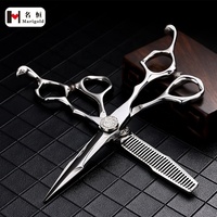 Ciseaux de coiffure portables de haute qualité Meilleur prix Ciseaux de beauté en acier inoxydable avec manche en acier à lames émoussées tranchantes