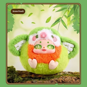 TikTok Little Porter Parrot Family Blind Box Doll Cartoon Zoo Tour Peluche con personajes de Frozen Juguete para niños - Product Image 5