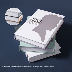 Ornements de livres en papier artificiel, style scandinave moderne, écologiques, simples, pour bibliothèque, bureau, décoration de la maison, accessoires de photographie - Product Image 4