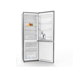 318L Black Glass Door Refrigerator New Model 11 Cu Ft <b>Fridge</b> Double Bottom-freezer Refrigerators - Product Image 5