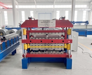 Thương hiệu mới kim loại corrugating sắt tấm làm với chất lượng cao ngói lợp cuộn tạo thành máy - Product Image 4